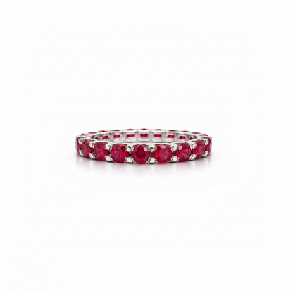 Linea Grande Ring – Red Ruby