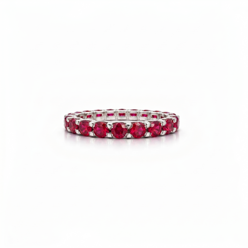 Linea Grande Ring – Red Ruby