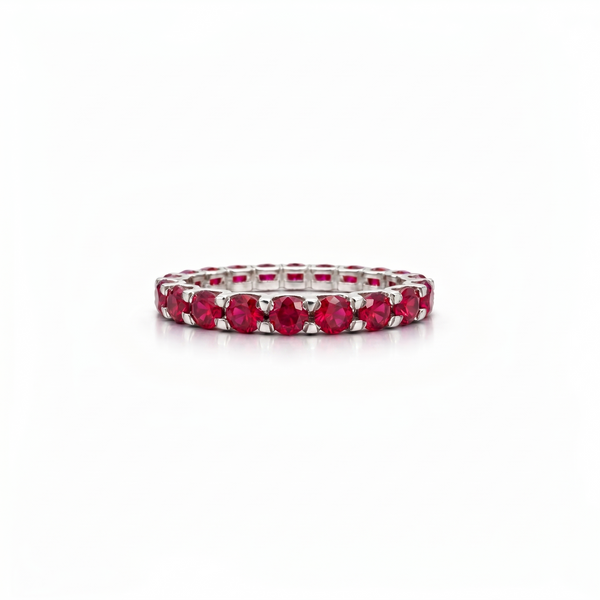Linea Grande Ring – Red Ruby