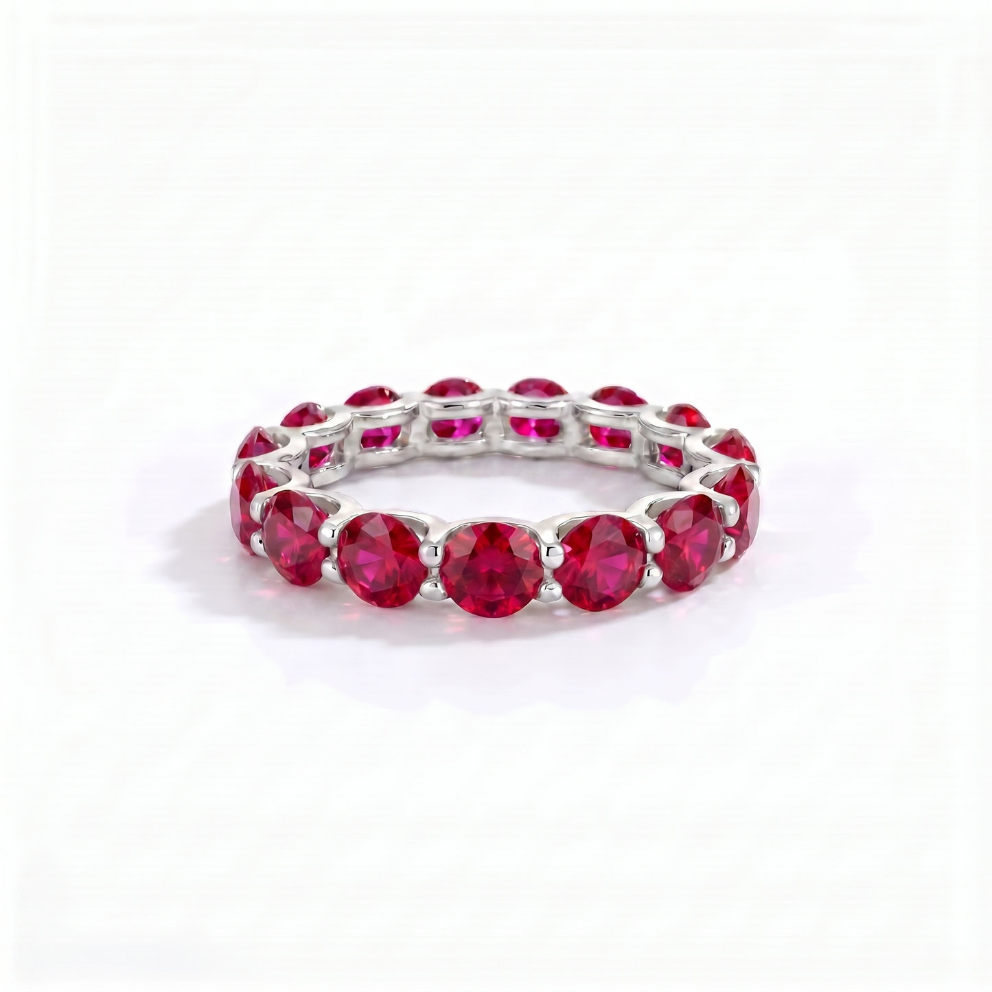 Linea Maxi Ring – Red Ruby