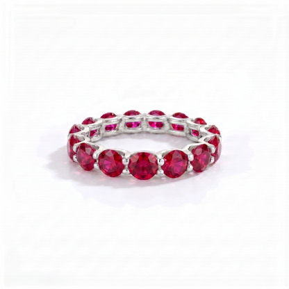 Linea Maxi Ring – Red Ruby