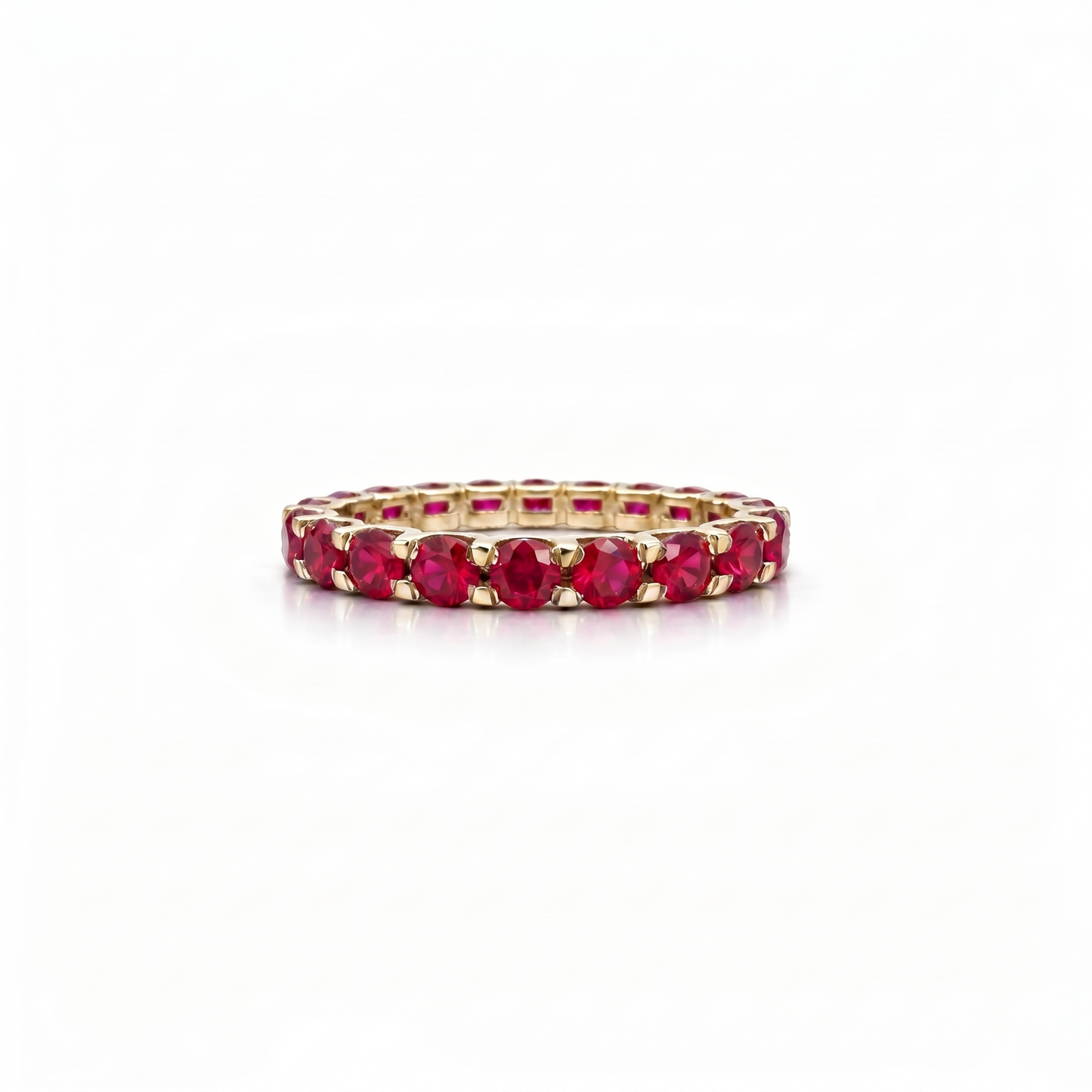 Linea Grande Ring – Red Ruby