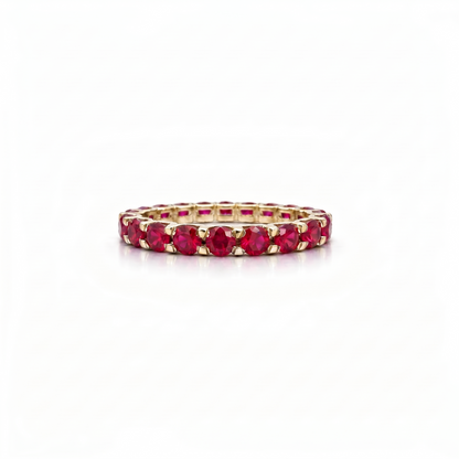 Linea Grande Ring – Red Ruby
