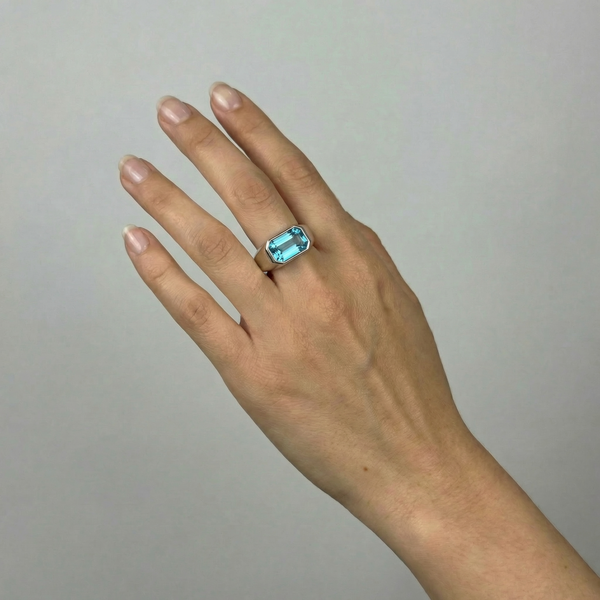 Teal Blue Spinel
