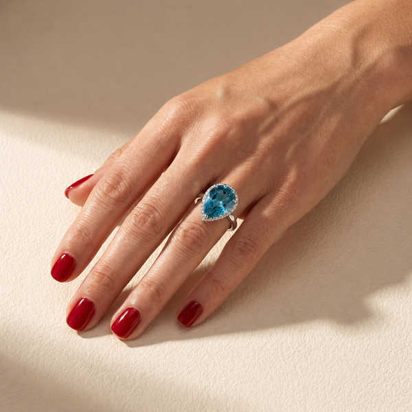 Teal Blue Spinel