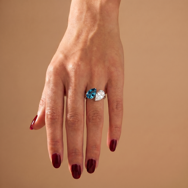Teal Blue Spinel