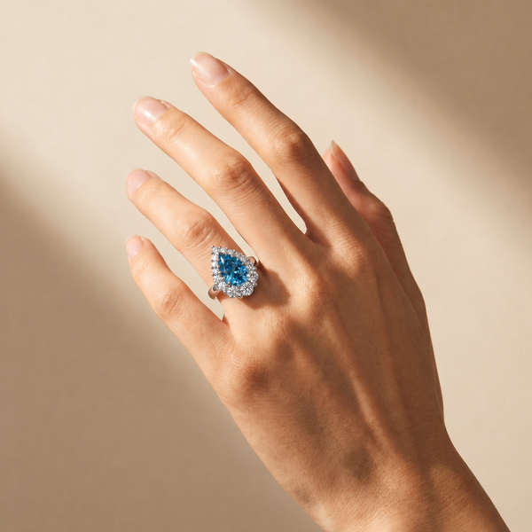 Teal Blue Spinel