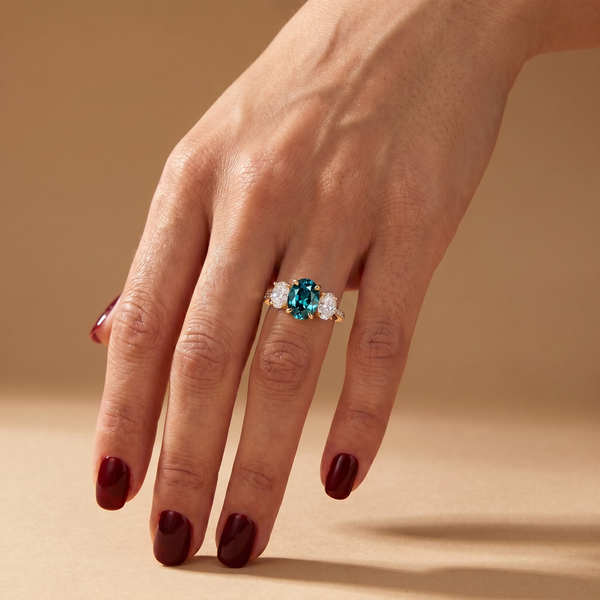 Teal Blue Spinel