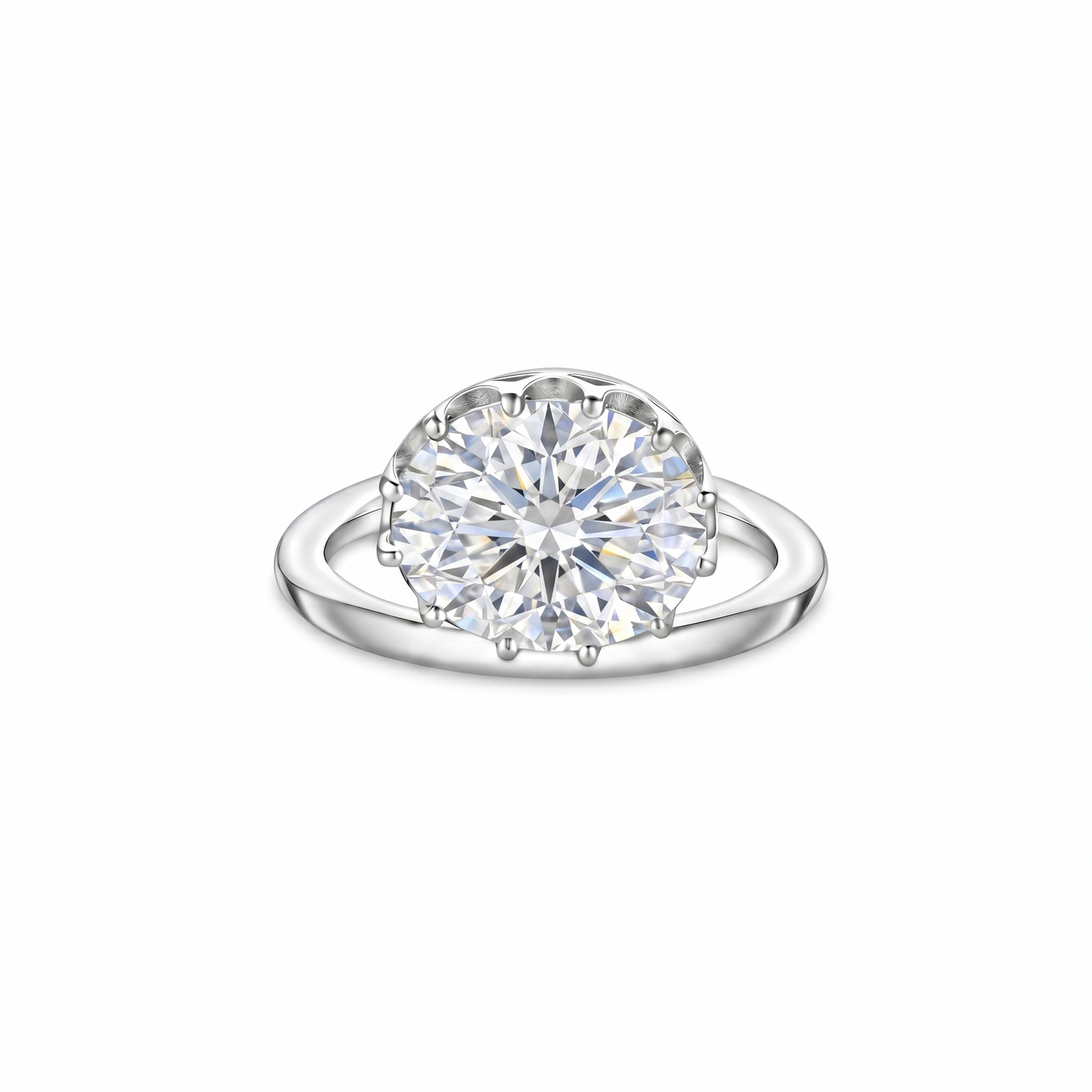 Velara Satellite Ring – White Diamond