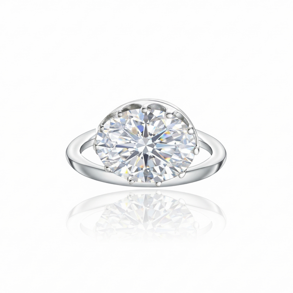 Velara Satellite Ring – White Diamond