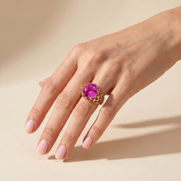 Vivid Pink Sapphire