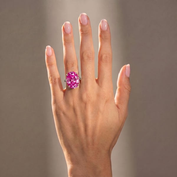 Vivid Pink Sapphire