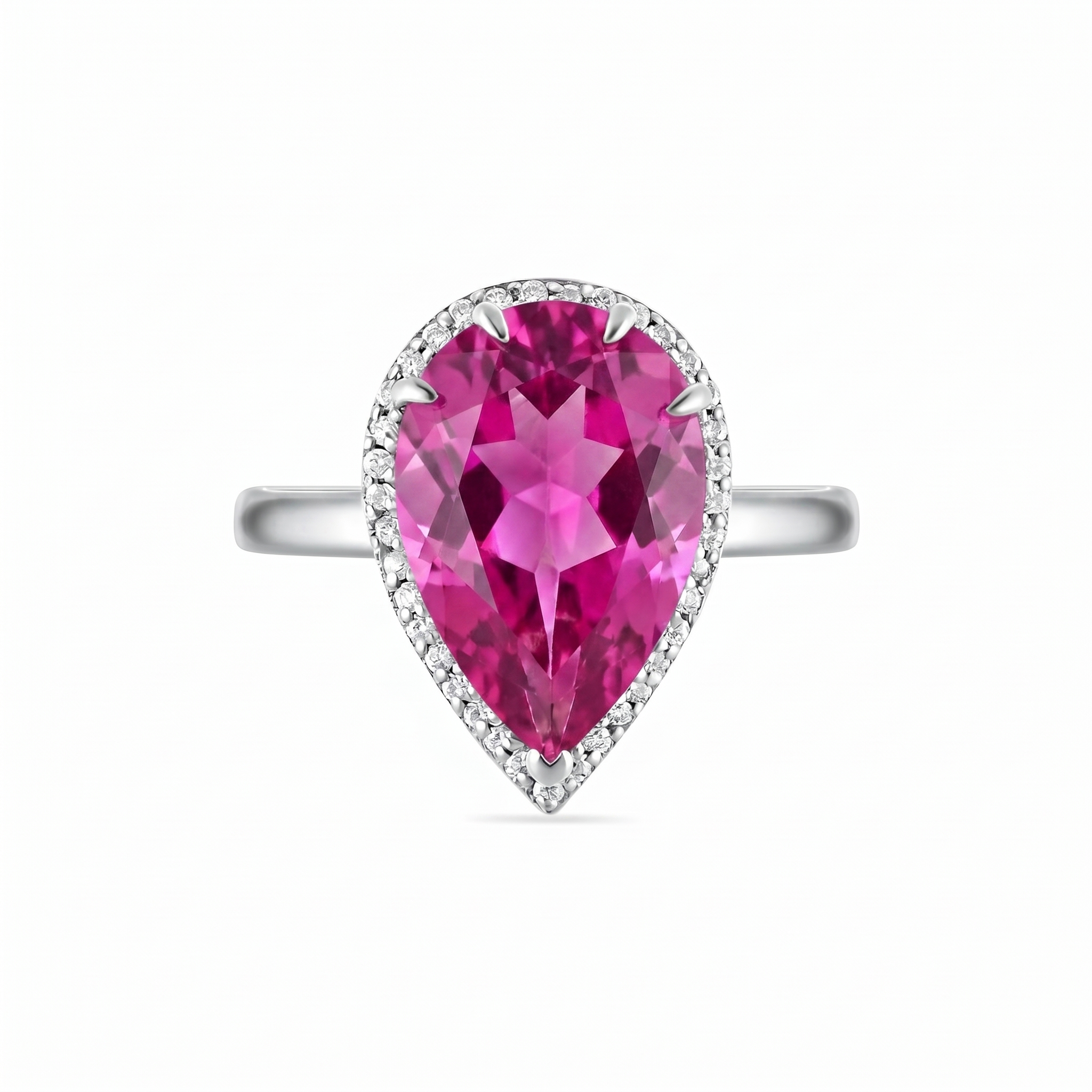 Nova Principessa Ring – Vivid Pink Sapphire