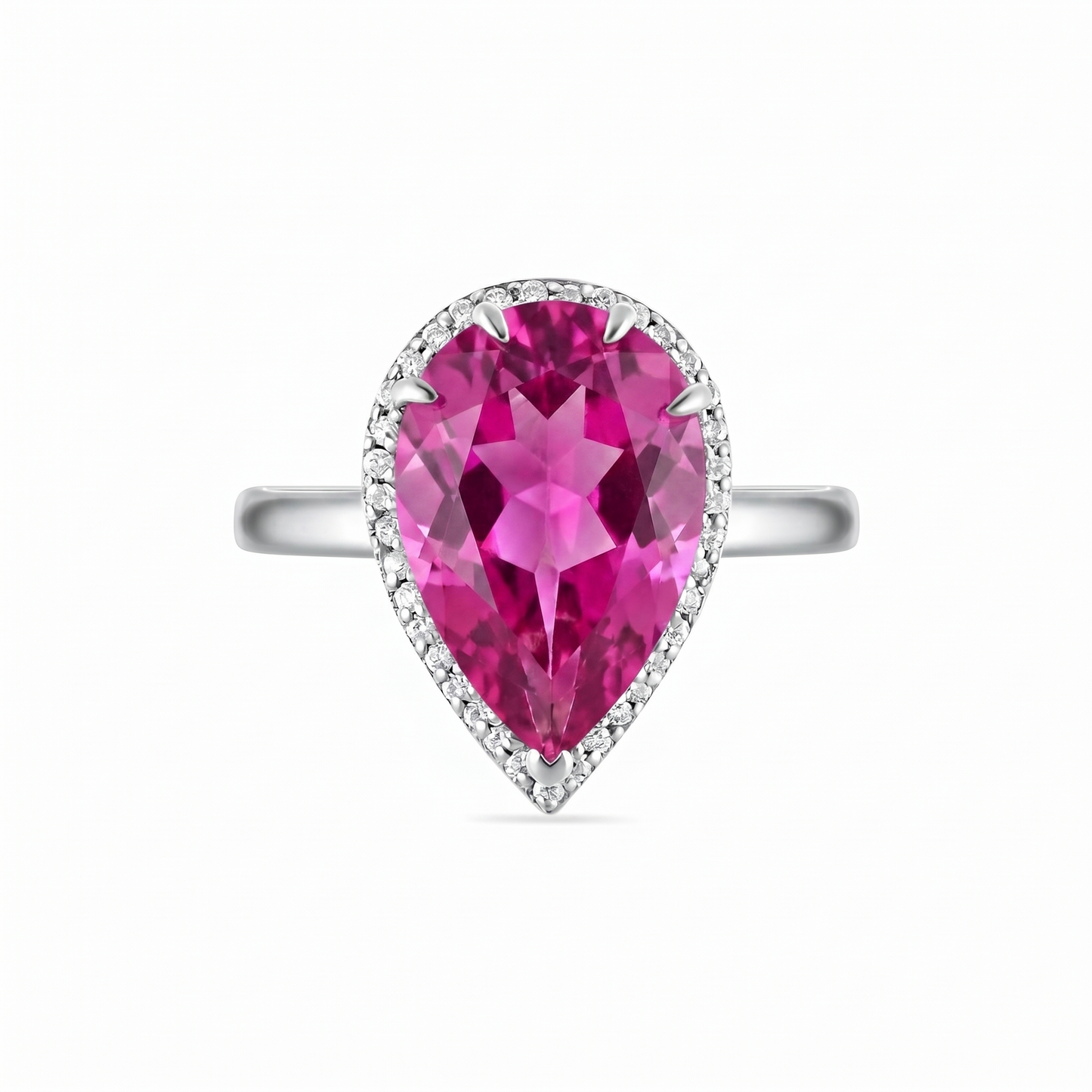 Nova Principessa Ring – Vivid Pink Sapphire