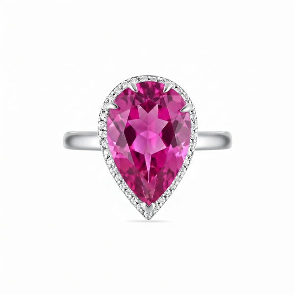 Nova Principessa Ring – Vivid Pink Sapphire