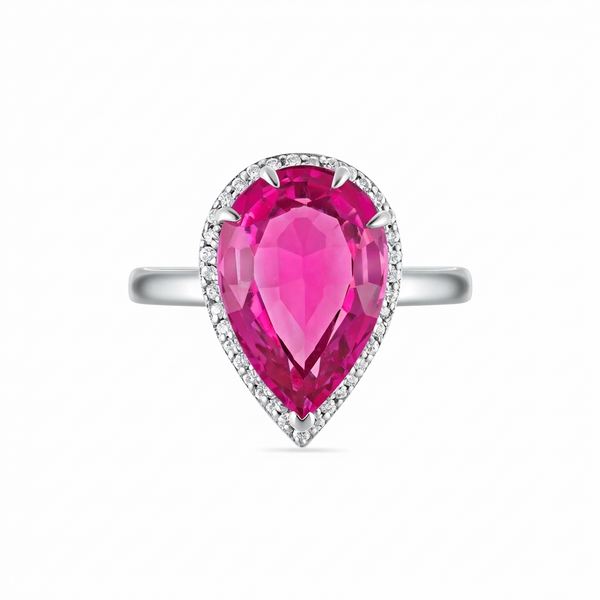 Nova Principessa Ring – Vivid Pink Sapphire