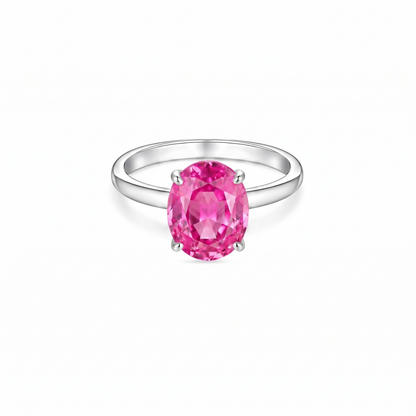 Velara Signature Ring – Vivid Pink Sapphire
