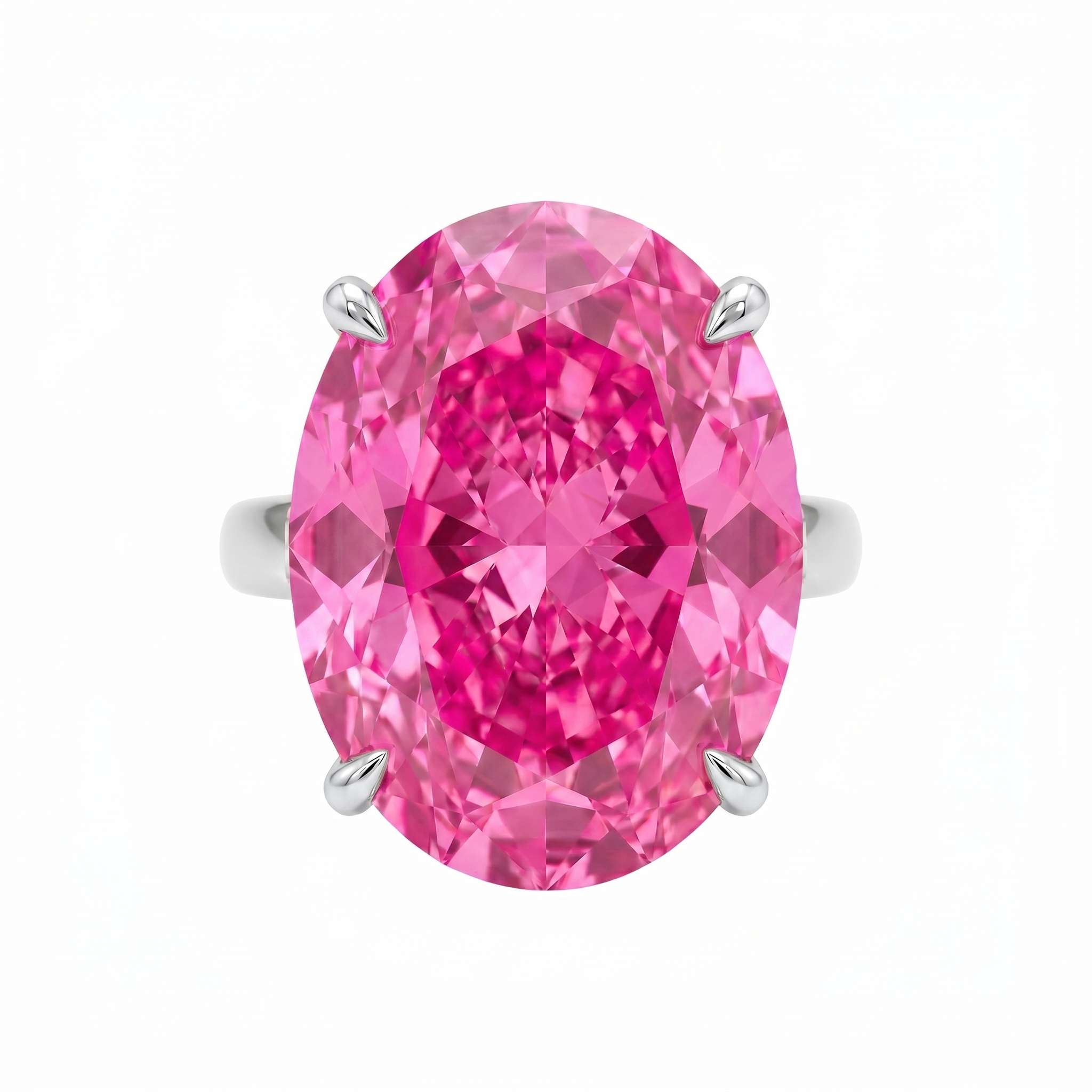 Velara Gala Ring – Vivid Pink Sapphire