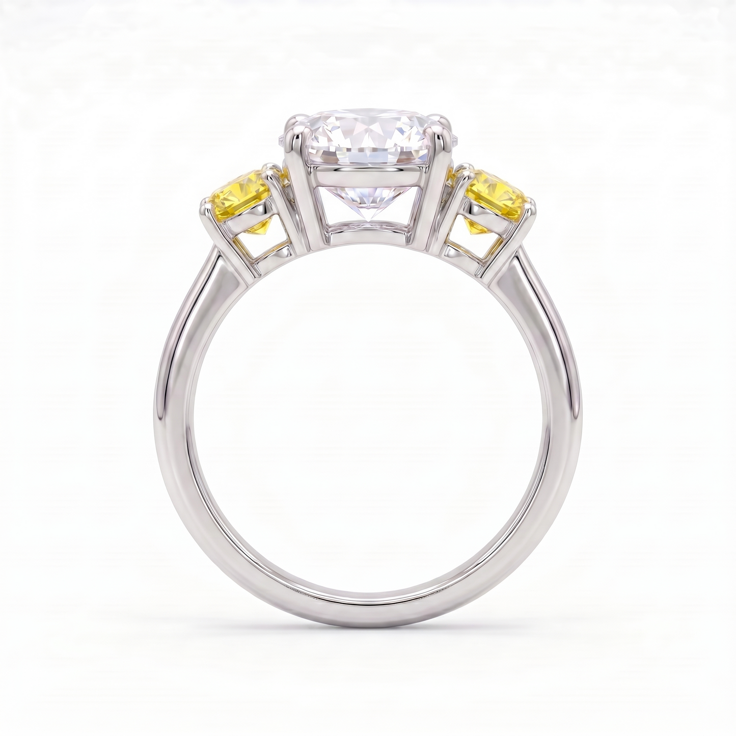 Juno Trilogy Ring – Yellow Sapphire