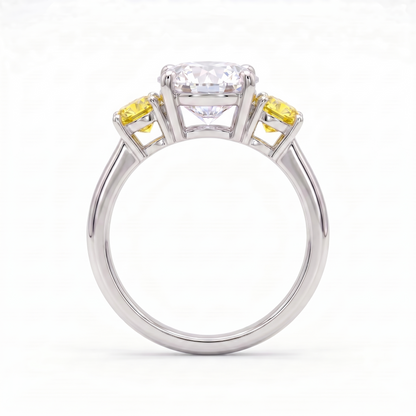 Juno Trilogy Ring – Yellow Sapphire