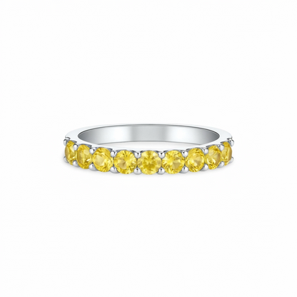Linea Demi Grande Ring – Yellow Sapphire