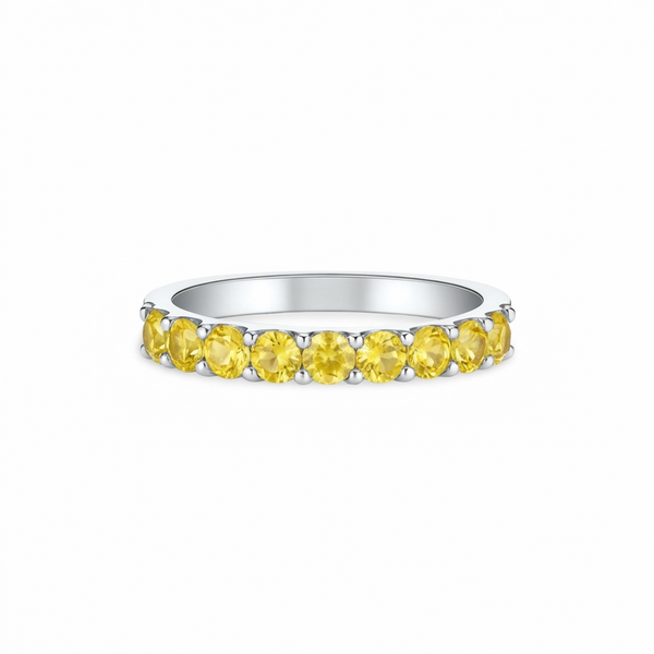 Linea Demi Grande Ring – Yellow Sapphire
