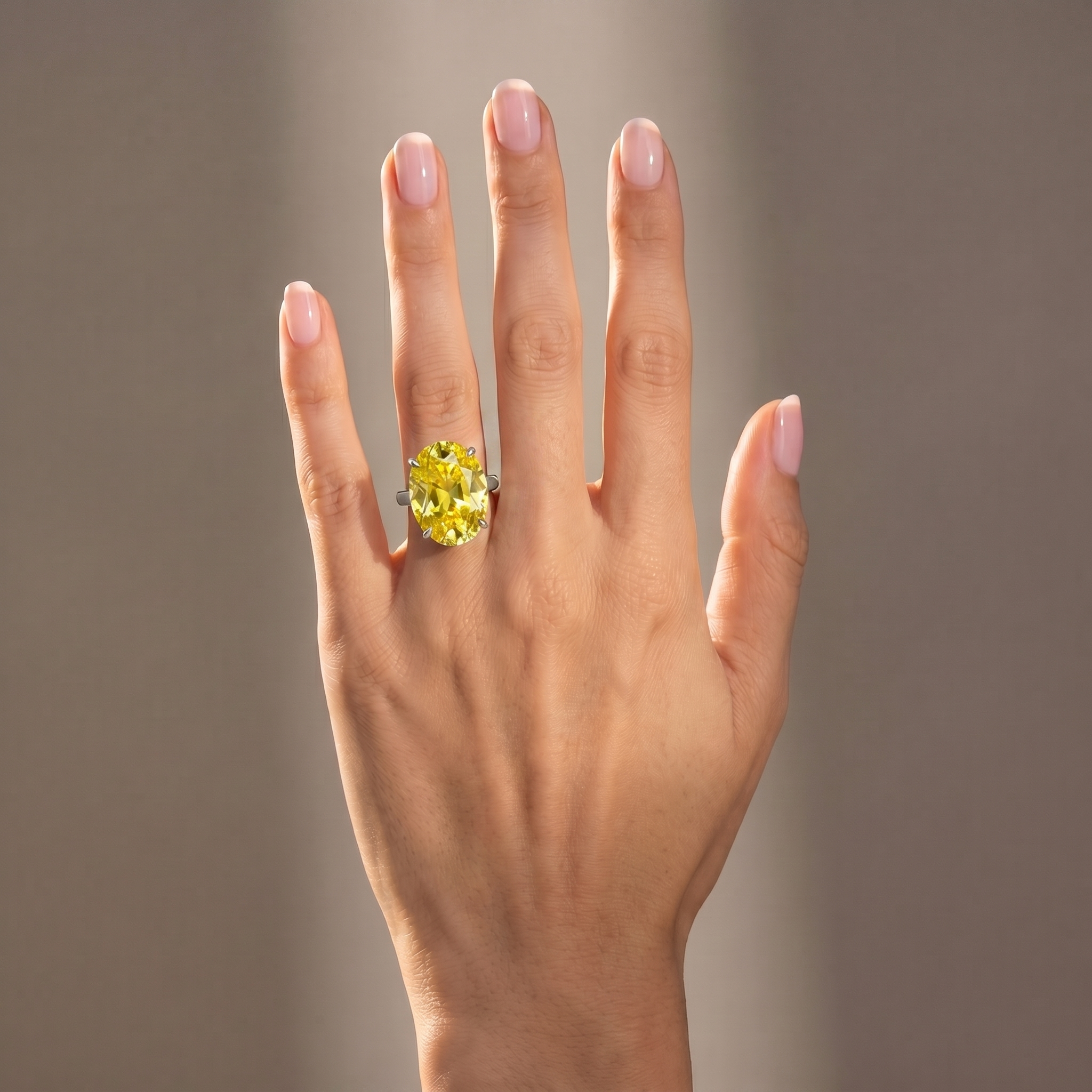 Velara Gala Ring – Yellow Sapphire