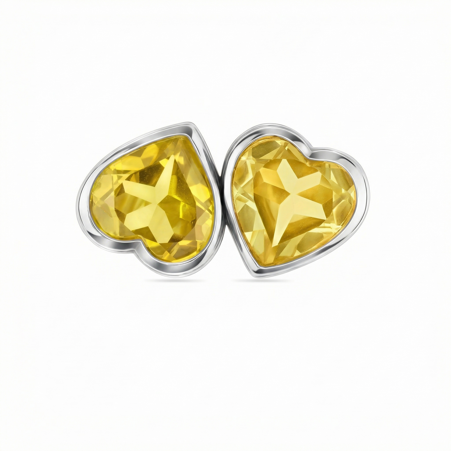 Amore Double Signet Ring – Yellow Sapphire