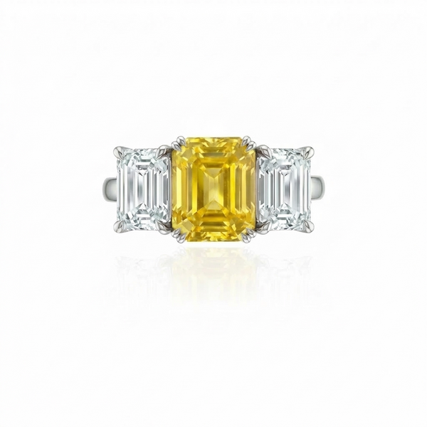 Nexus Trilogy Ring – Yellow Sapphire