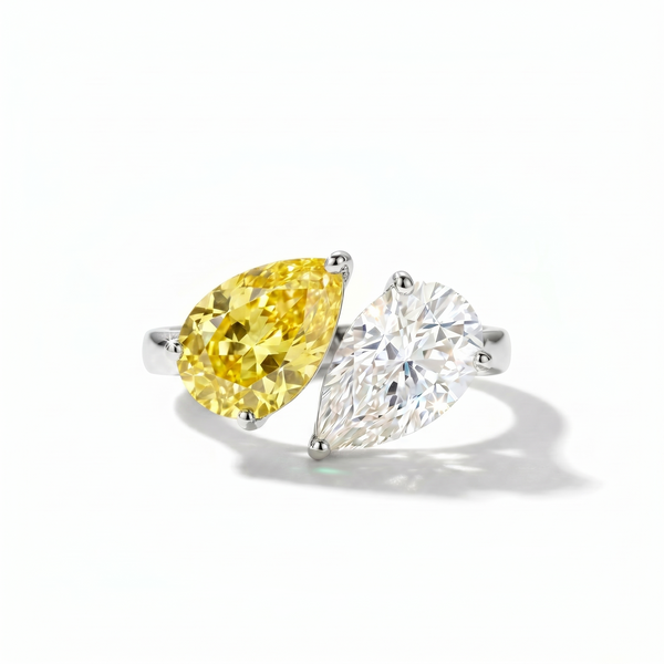 Nova Versus Ring – Yellow Sapphire