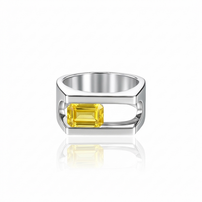 Nexus Journey Ring – Yellow Sapphire