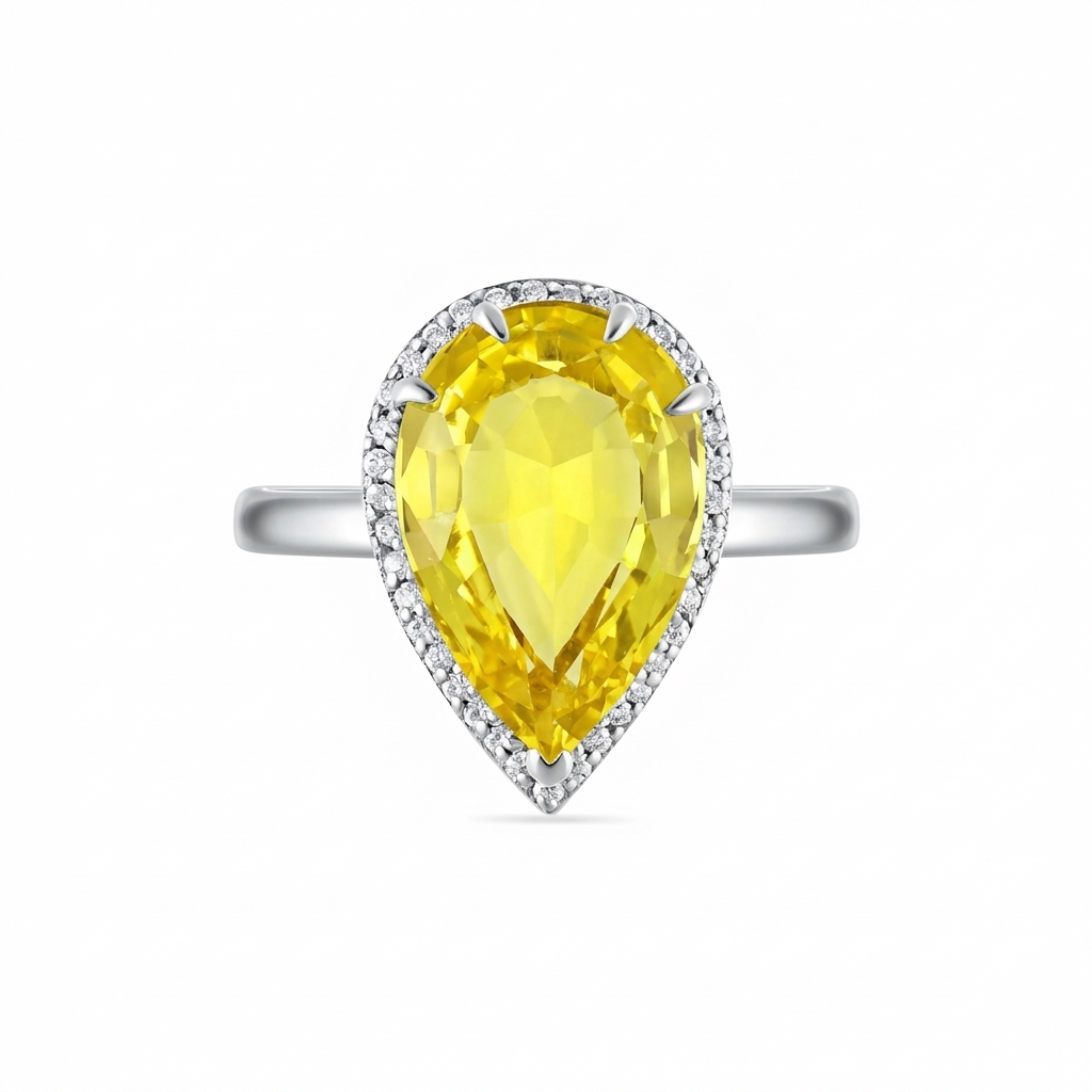 Nova Principessa Ring – Yellow Sapphire