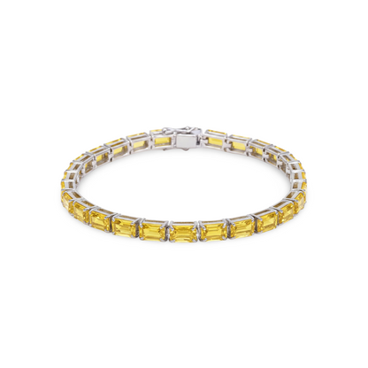 Nexus Tennis Bracelet – Yellow Sapphire