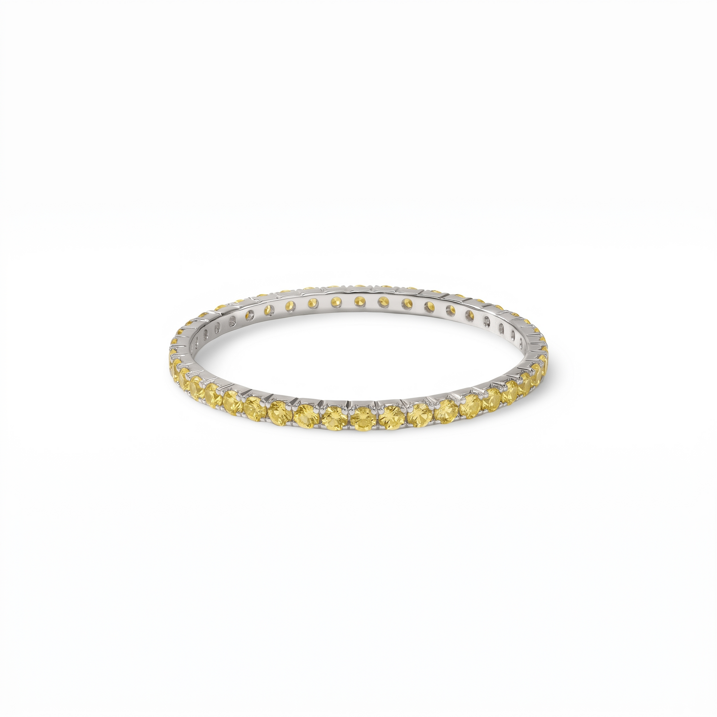 Linea Mini Ring – Yellow Sapphire