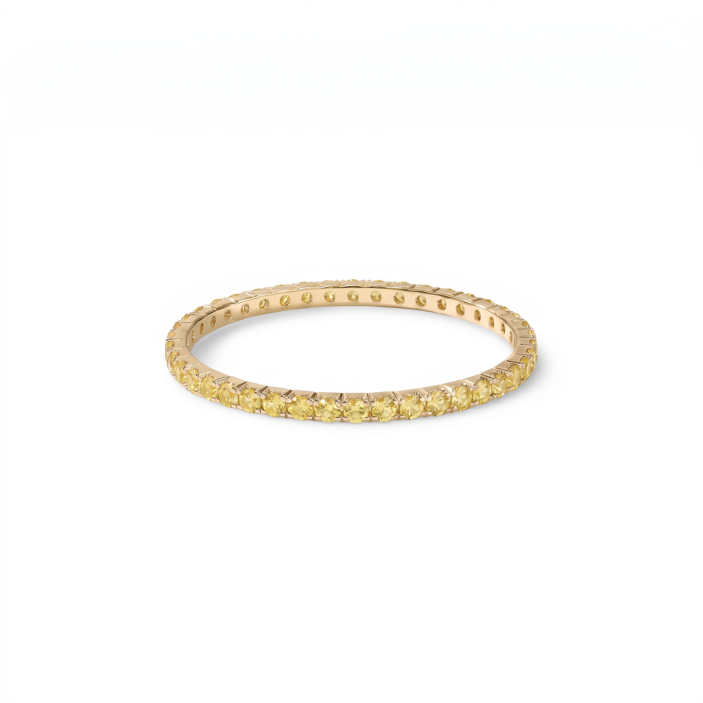 Linea Mini Ring – Yellow Sapphire
