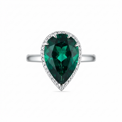 Nova Principessa Ring – Zambian Green Emerald