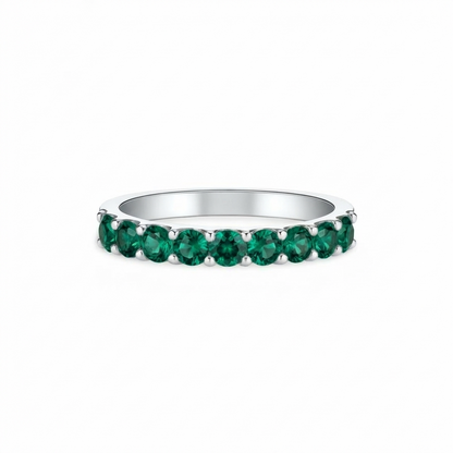 Linea Demi Grande Ring – Zambian Green Emerald