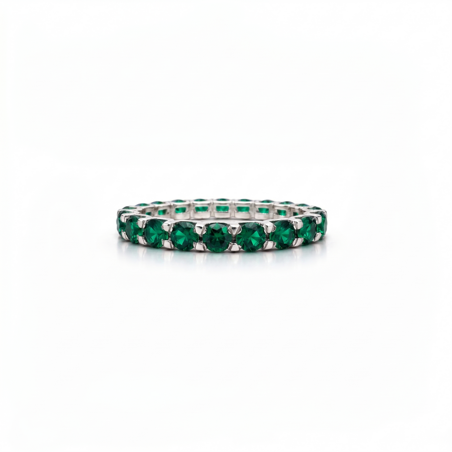 Linea Grande Ring – Zambian Green Emerald