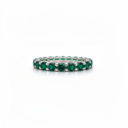 Linea Grande Ring – Zambian Green Emerald