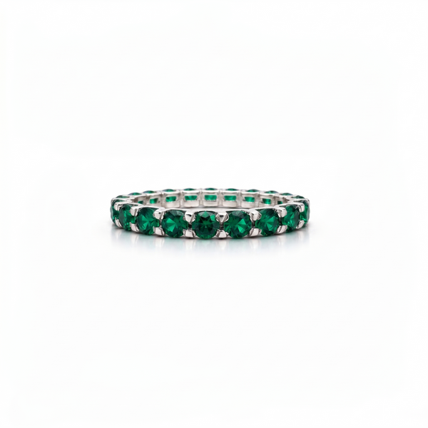 Linea Grande Ring – Zambian Green Emerald