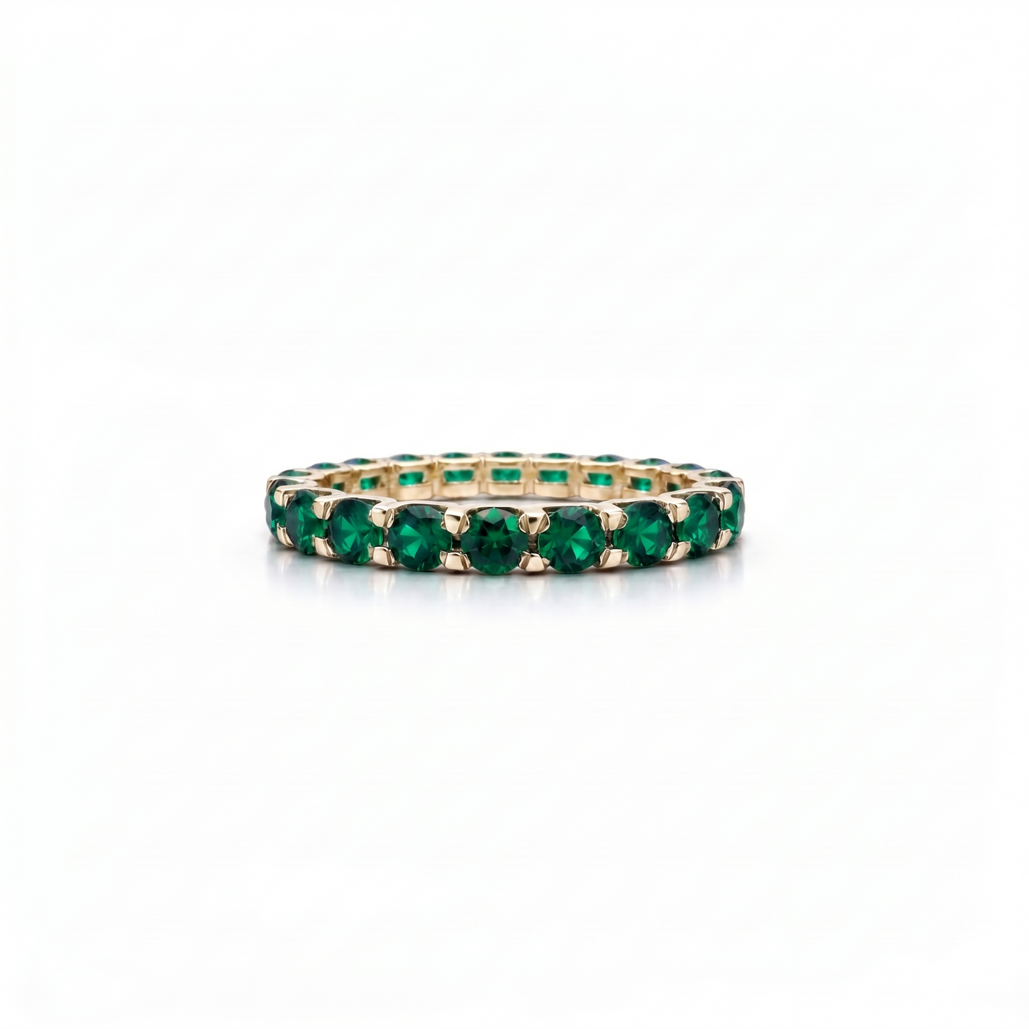 Linea Grande Ring – Zambian Green Emerald