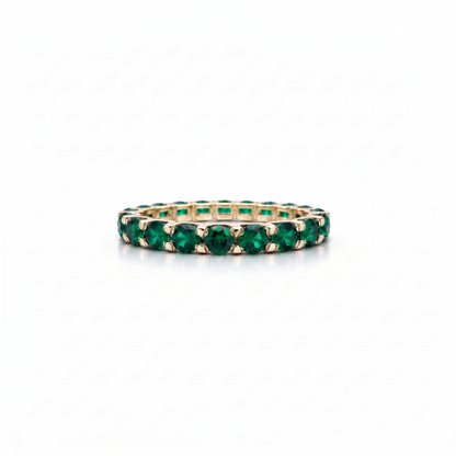 Linea Grande Ring – Zambian Green Emerald